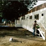 Classrooms being installed.